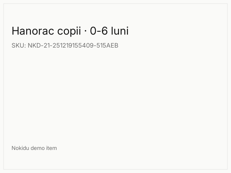Hanorac copii · 0-6 luni